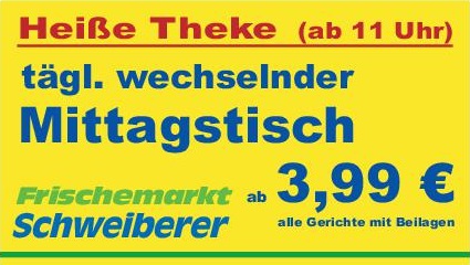 Unser Mittagsangebot